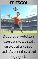 Fejesgól kártya