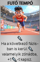 Futó tempó kártya