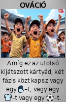 Ováció kártya